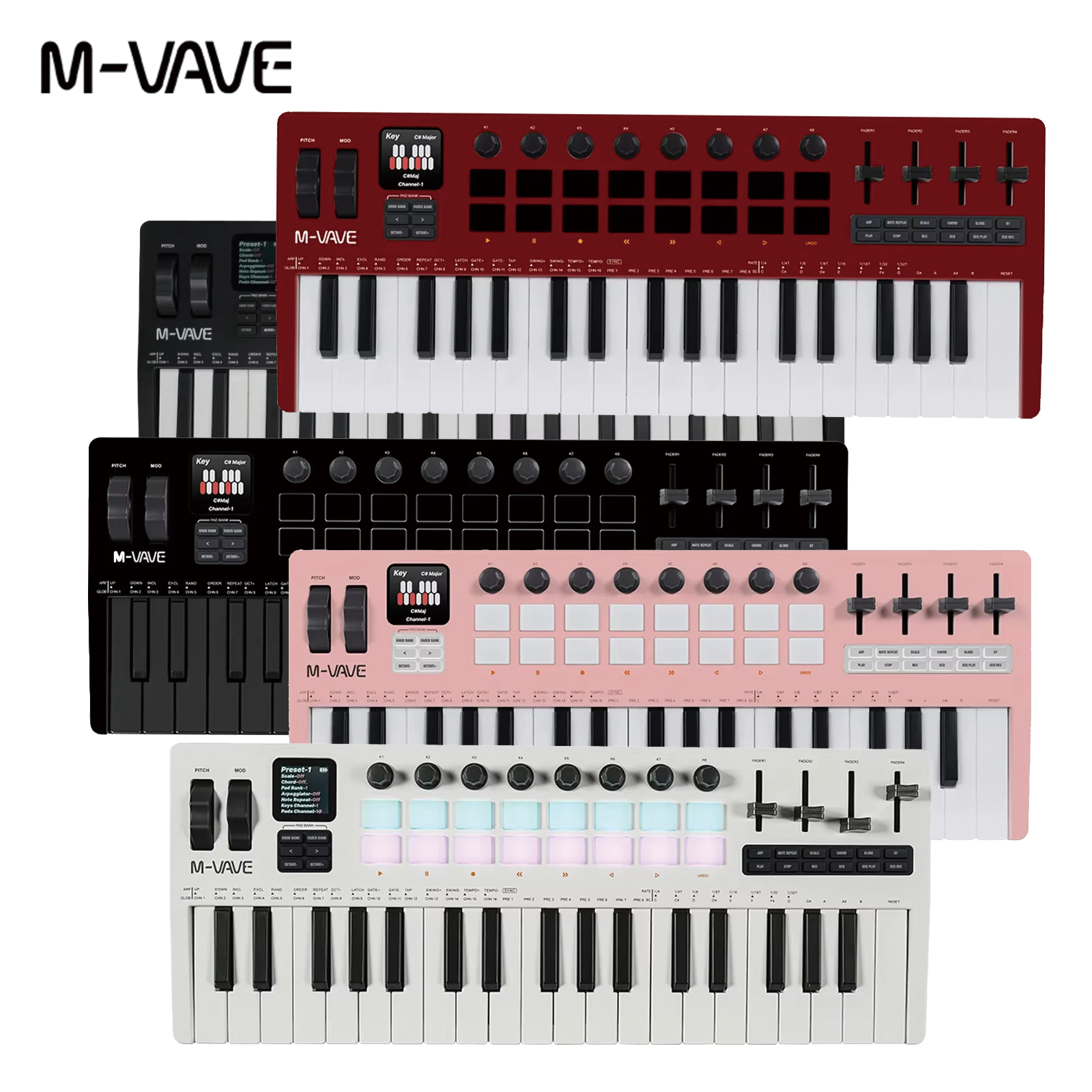 M-VAVE SMK-37 PRO MIDI Control - مراجعة Midi Controller Pad وسعره