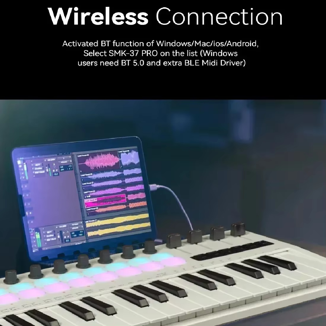 M-VAVE SMK-37 PRO MIDI Control - مراجعة Midi Controller Pad وسعره