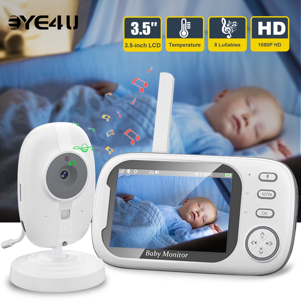 3.5'' Video Baby Monitor 2.4G  - مراجعة Audio Music For Video وسعره