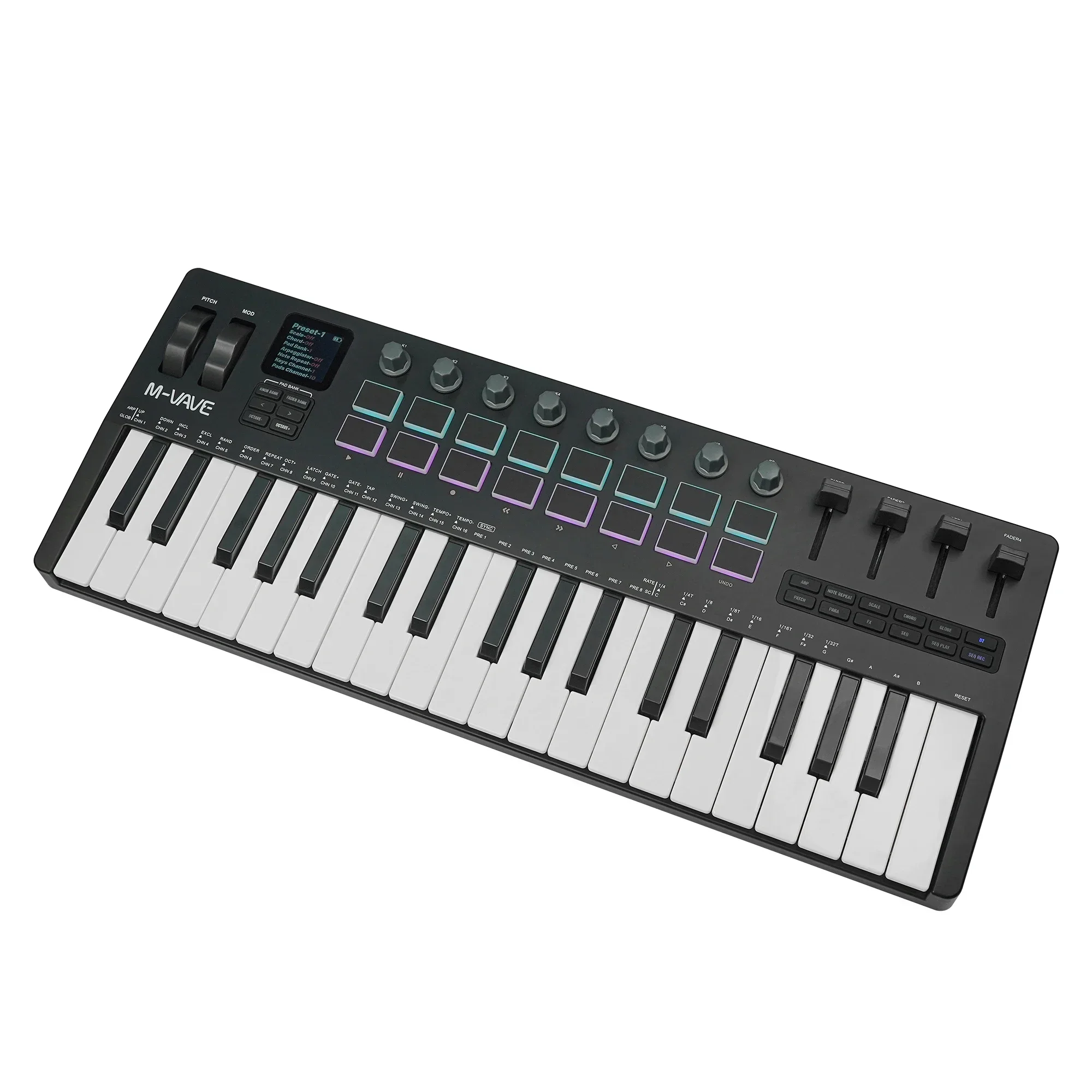 M-VAVE SMK-37 Pro 37-Key Porta - مراجعة Midi Controller Pad وسعره