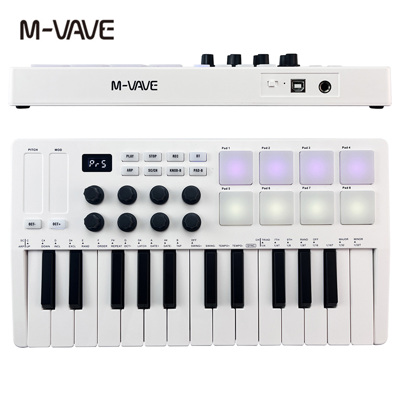 M-VAVE 25-Key MIDI Control Key - مراجعة Midi Controller Pad وسعره