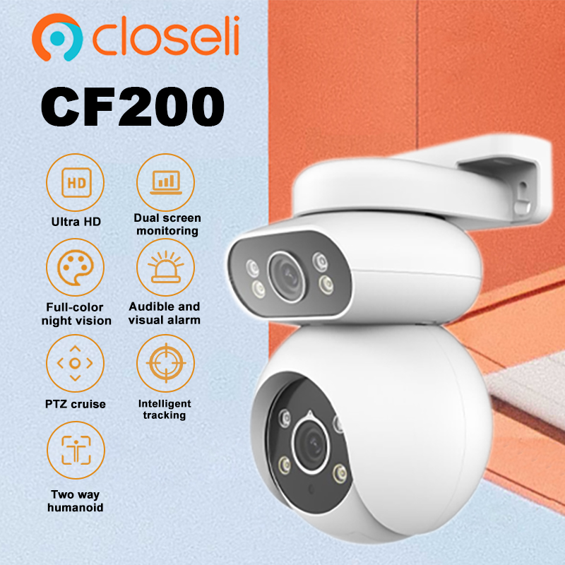 Closeli CF200 5MP IP65 Two-way - مراجعة Audio Music Track وسعره